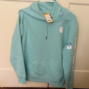 Carhartt Light Blue Pullover Hoodie